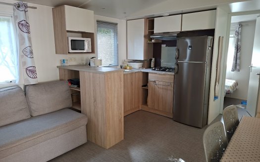 Rapidhome Lodge 872 de 2015, avec climatisation, 2 chambres, terrasse