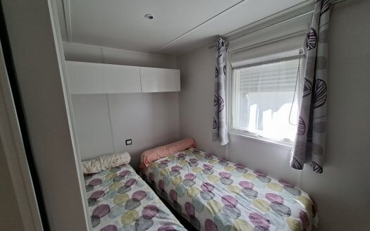 Rapidhome Lodge 872 de 2015, avec climatisation, 2 chambres, terrasse