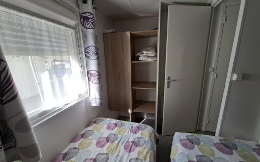 Rapidhome Lodge 872 de 2015, avec climatisation, 2 chambres, terrasse