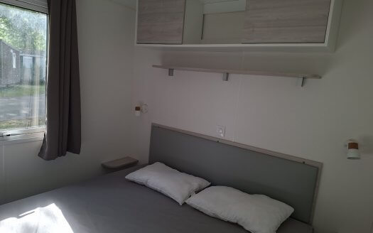 TRIGANO Evo 35 (coloris9 bois ) avec climatisation, terrasse, lave vaisselle