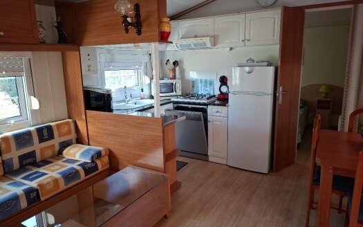 HERGO SUPER LUXE de 2008, SUPERBE ETAT 2 chambres, climatisation, lave-linge, lave-vaisselle, terrasse