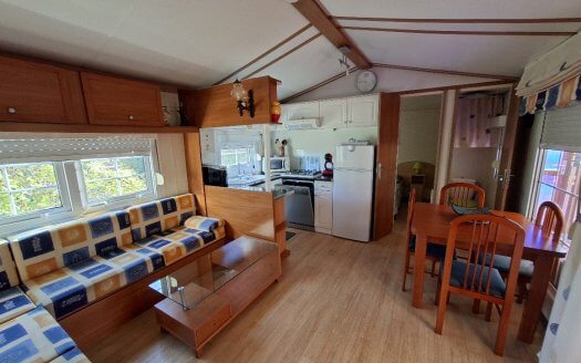 HERGO SUPER LUXE de 2008, SUPERBE ETAT 2 chambres, climatisation, lave-linge, lave-vaisselle, terrasse