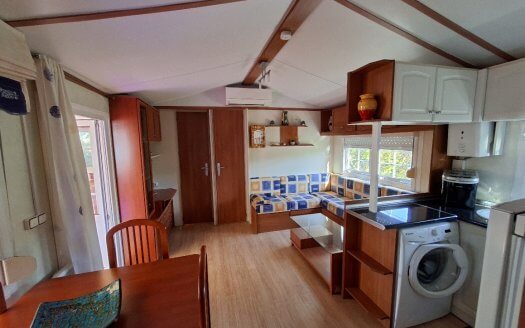 HERGO SUPER LUXE de 2008, SUPERBE ETAT 2 chambres, climatisation, lave-linge, lave-vaisselle, terrasse