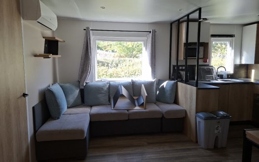 RAPIDHOME BORA BORA de 2021 en LMNP, terrasse fermée, climatisation, lave-linge