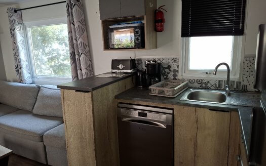 RAPIDHOME BORA BORA de 2018 en LMNP, terrasse, 3 chambres, climatisation, lave vaisselle