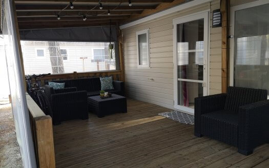 RAPIDHOME Lodge 83 de 2017, 3 chambres, lave vaisselle, terrasse fermée