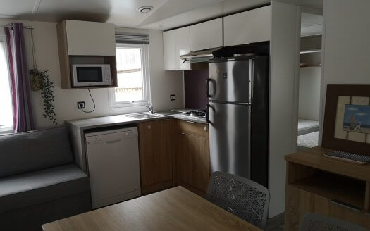 RAPIDHOME Lodge 83 de 2017, 3 chambres, lave vaisselle, terrasse fermée